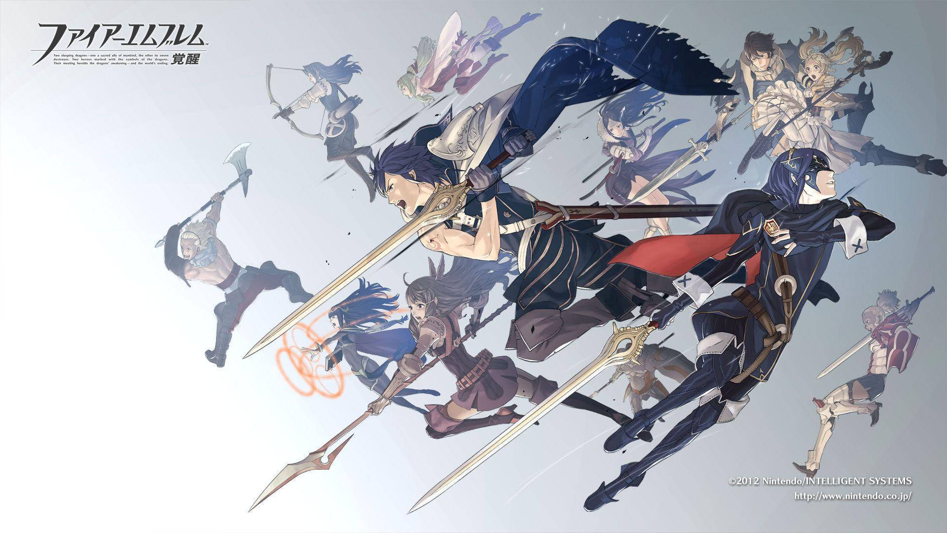 Heroes Fire Emblem Attack Pose Background