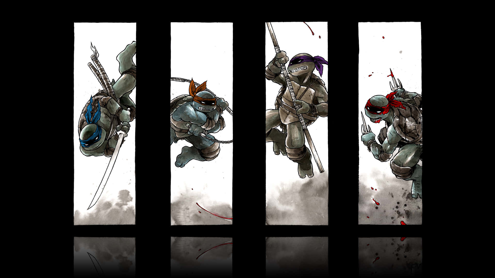 Heroes In A Half Shell: The Teenage Mutant Ninja Turtles Background