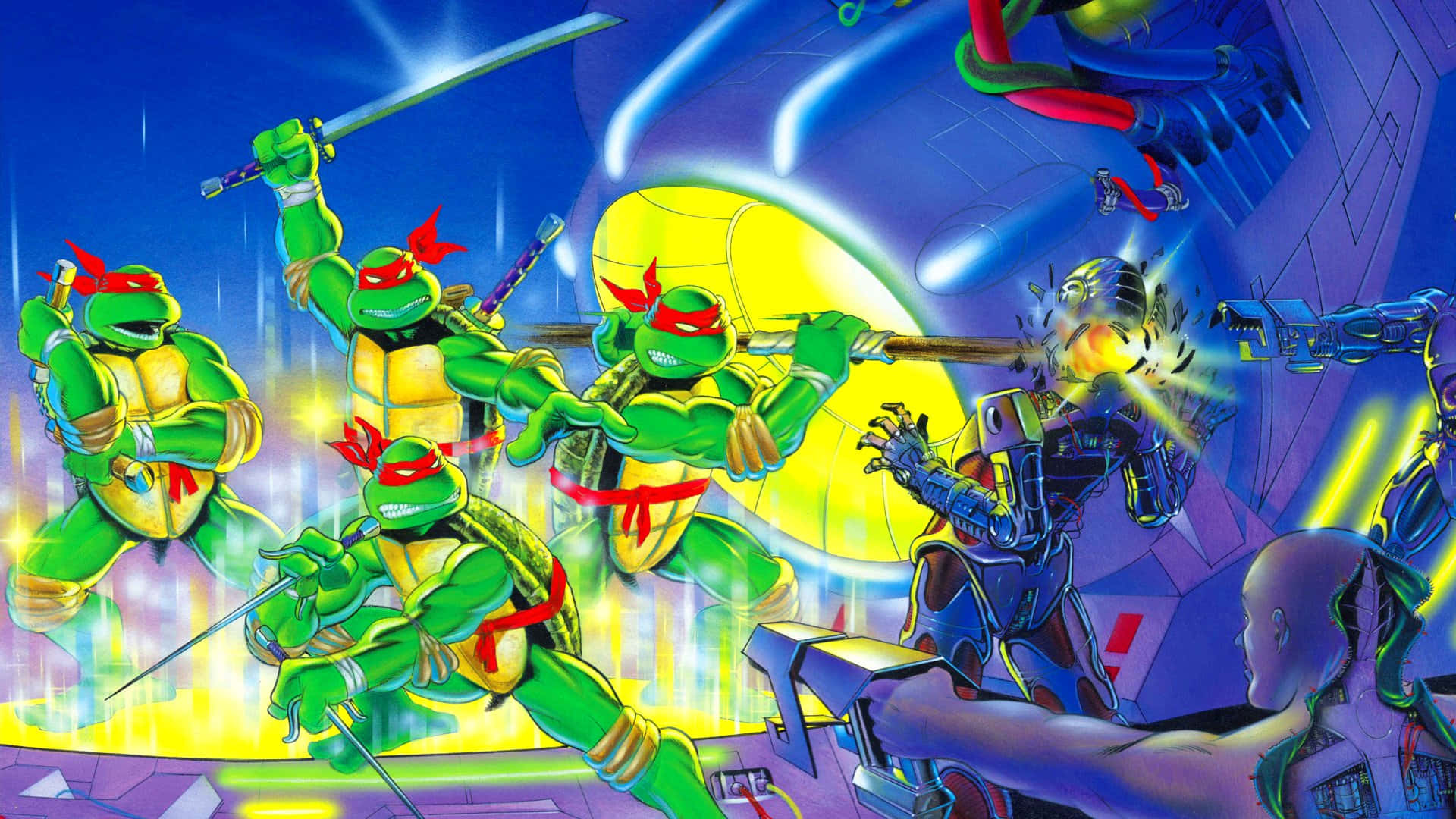 Heroes In A Half-shell - Tmnt Wallpaper Background