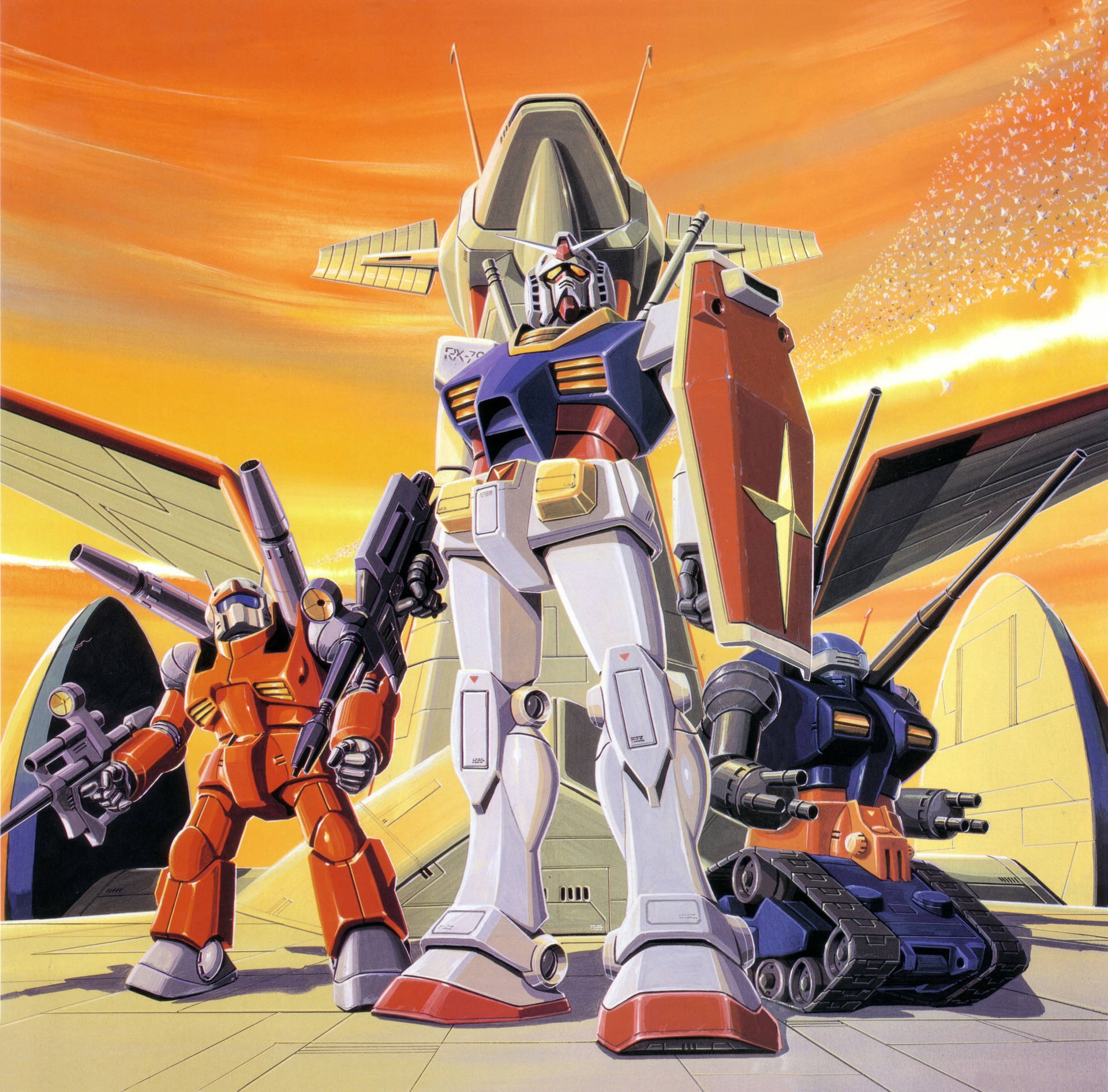 Heroic Alliance - Mobile Suit Gundam And His Team