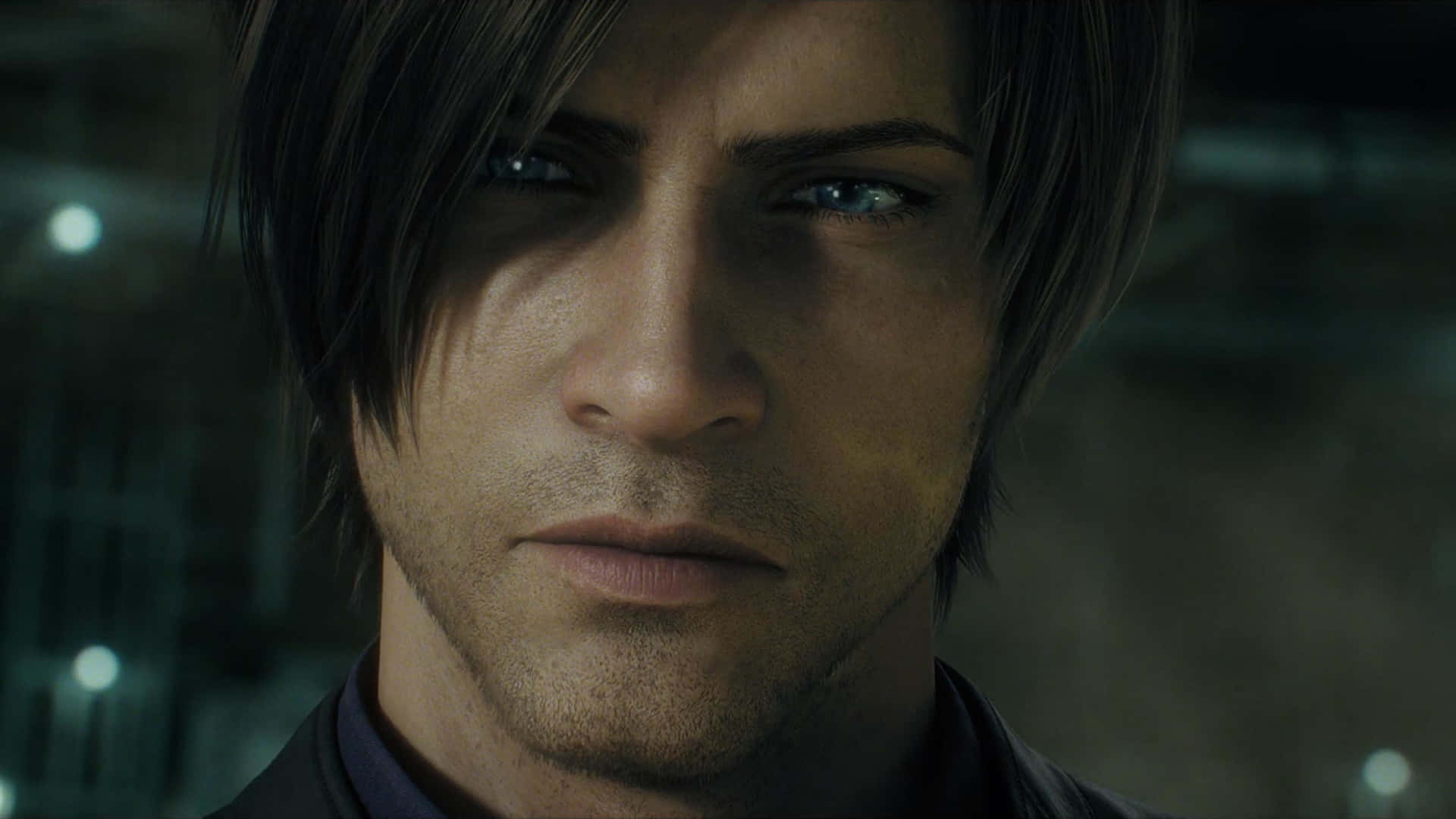 Heroic Stance Of Leon S. Kennedy