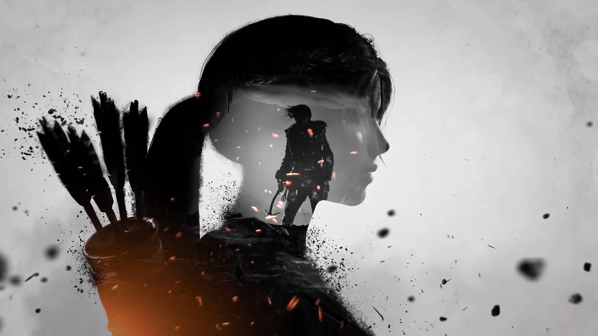 Heroine Lara Croft Tomb Raider Art Background