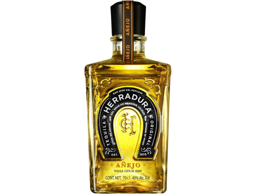 Herradura Anejo Tequila Bottle Background