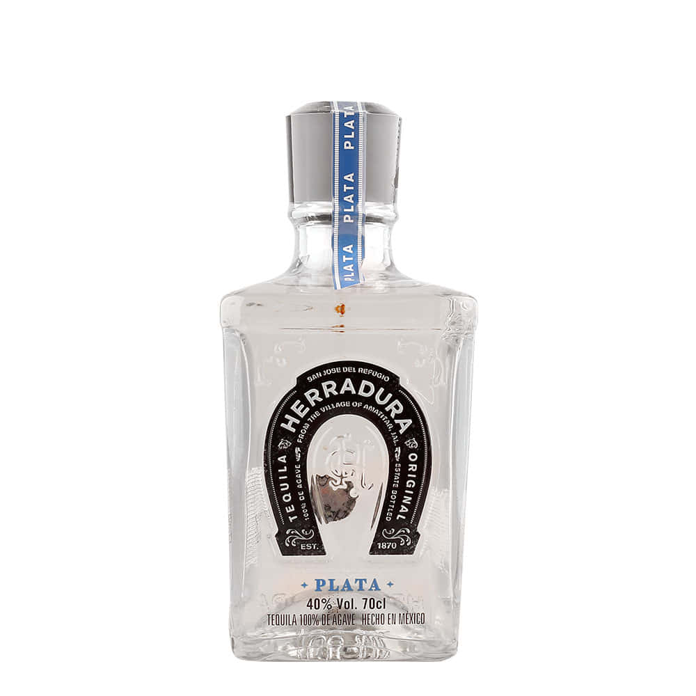 Herradura Plata Tequila Bottle Background