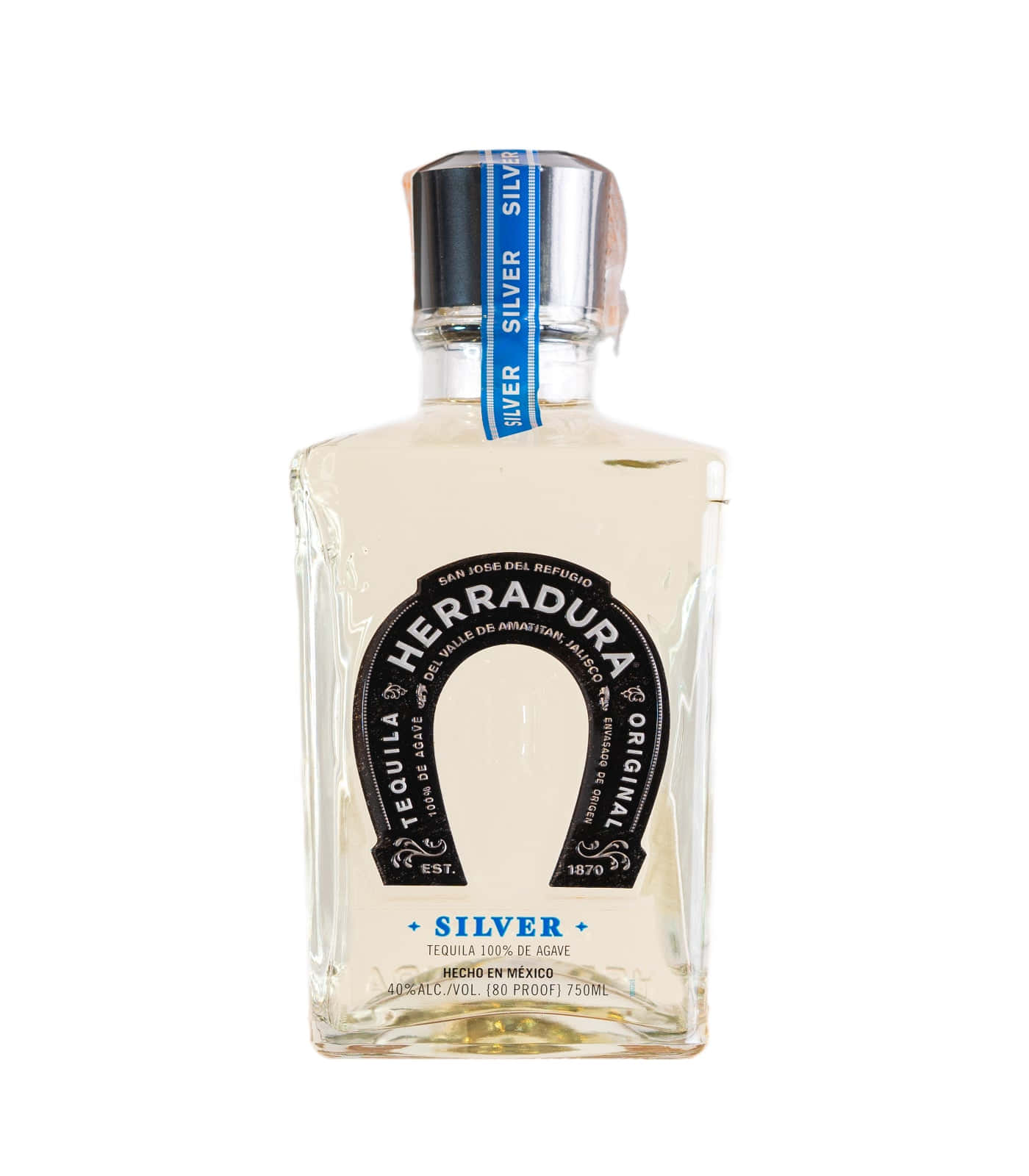 Herradura Silver Tequila Bottle Background