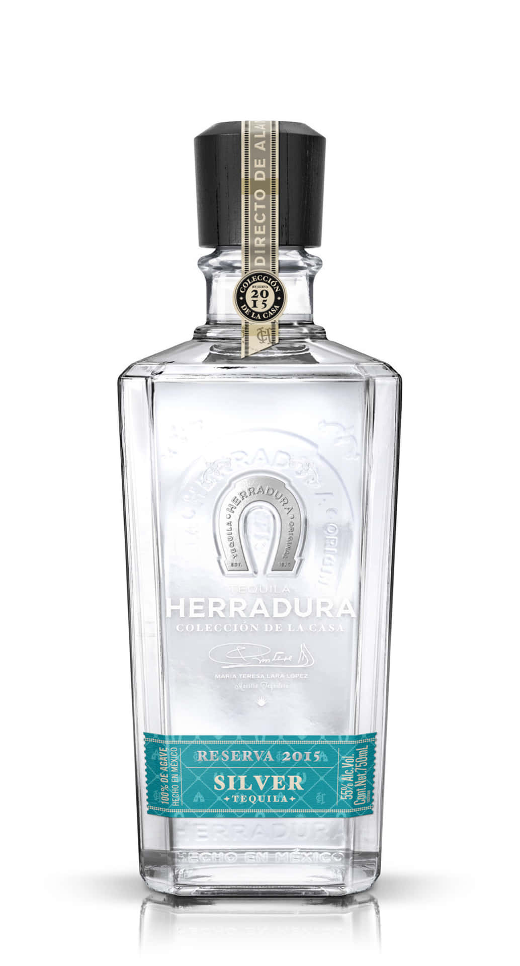 Herradura Silver Tequila Bottle Background