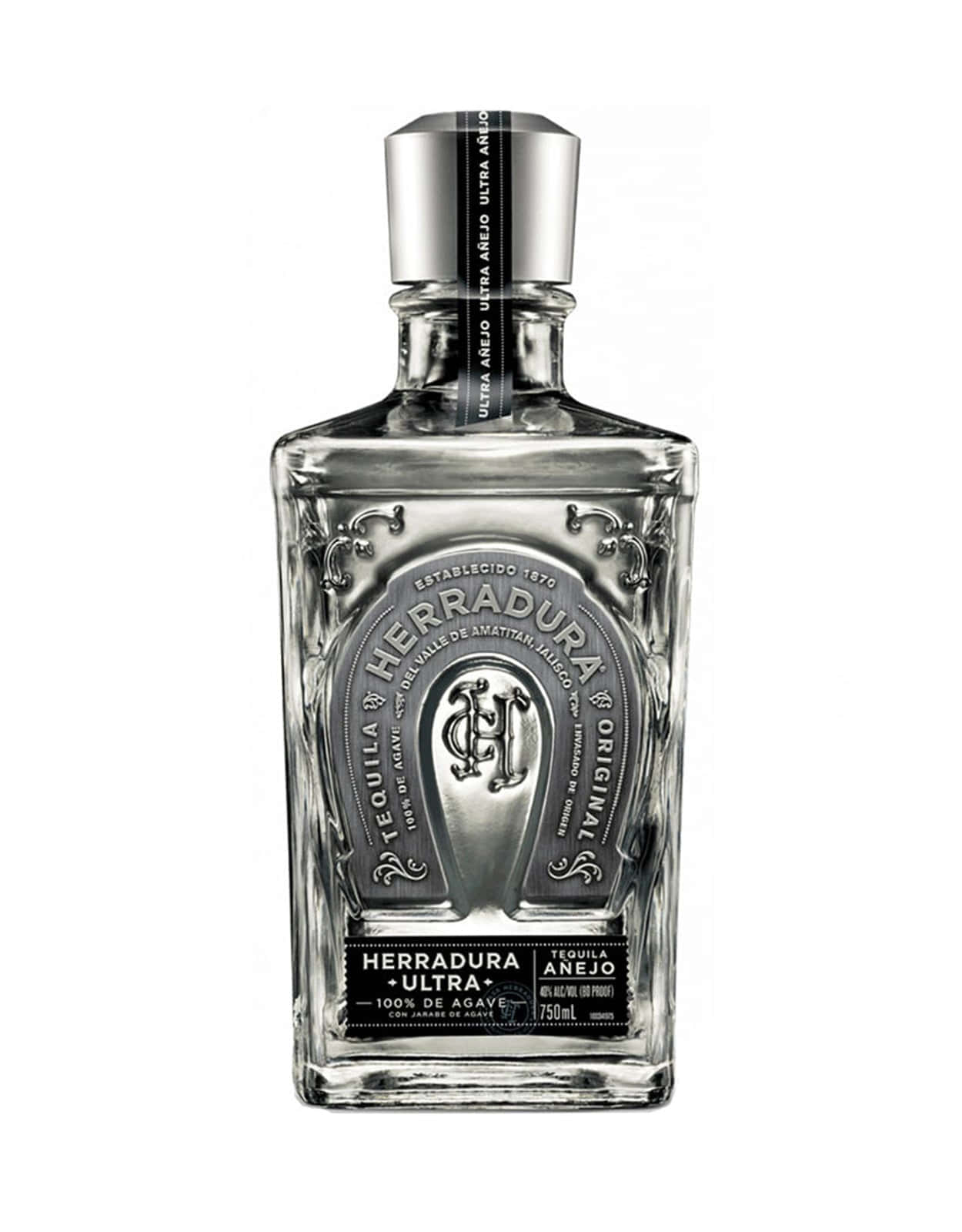 Herradura Ultra Anejo Tequila Bottle Background