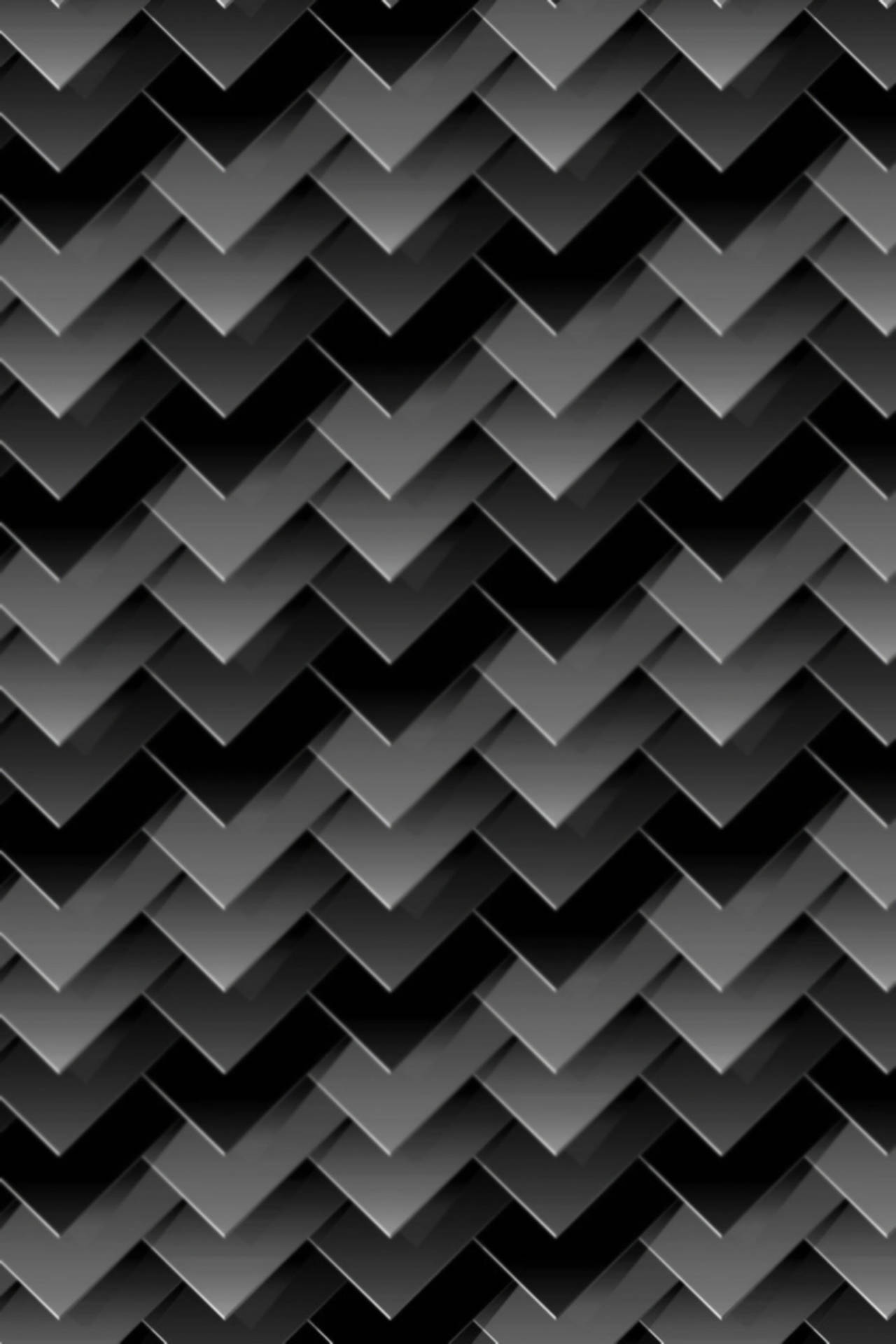 Herringbone Black And Grey Iphone Background