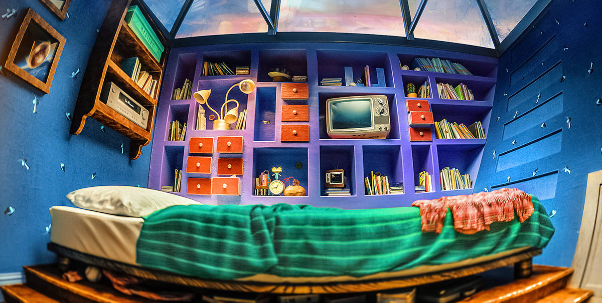Hey Arnold Reveals His Dreamy Room! Background