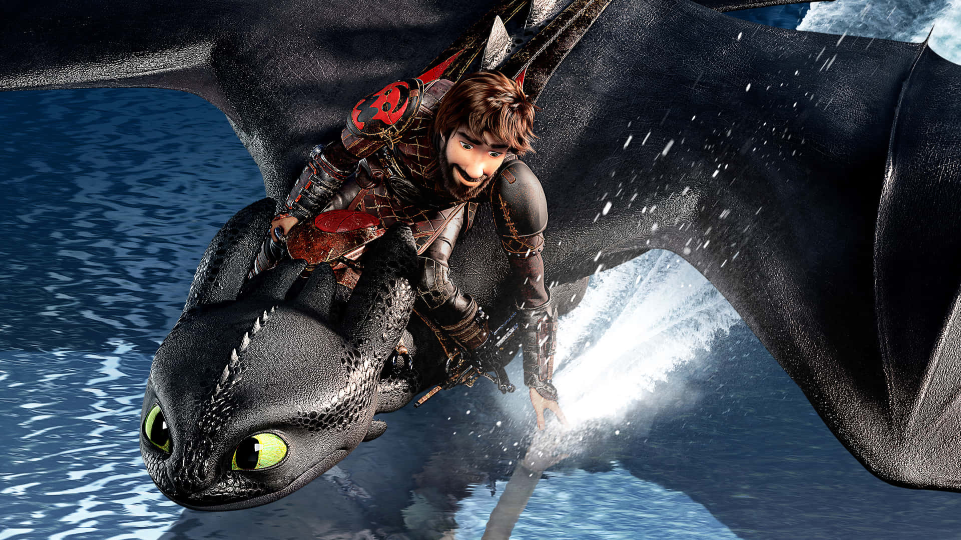 Hiccup Touching The Water How To Train Your Dragon The Hidden World