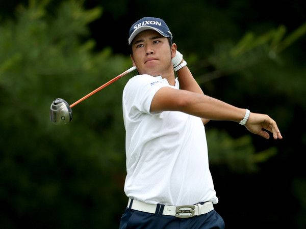 Hideki Matsuyama Golfing