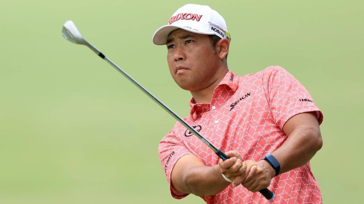 Hideki Matsuyama In Action Background