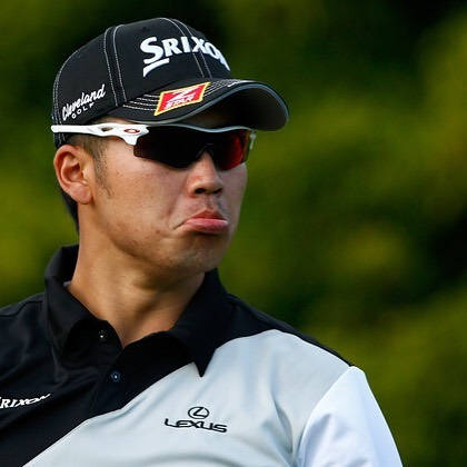 Hideki Matsuyama Pouting Lips Background