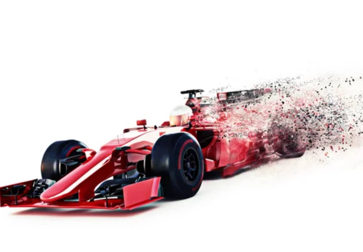 High Definition 4k F1 Racing Action