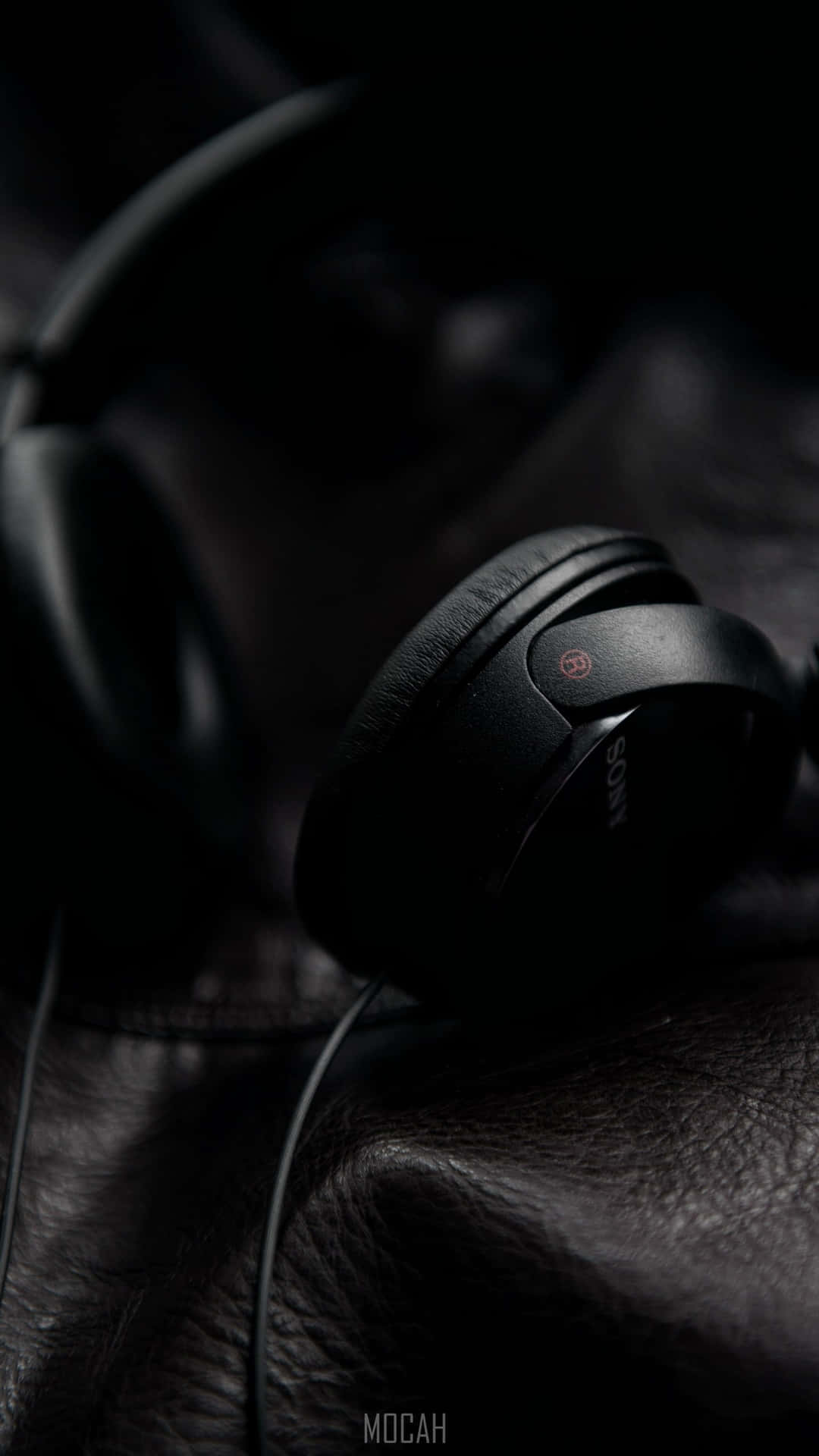 High-end Gaming Headphones On A Desktop Background