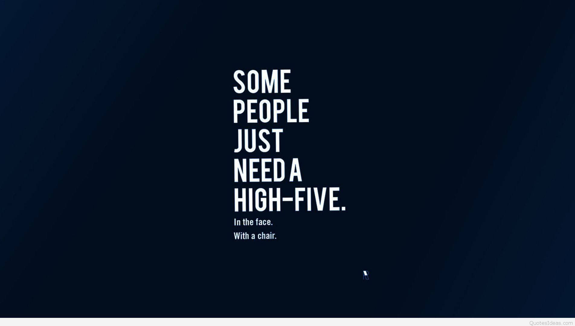High Five Savage Quote Background