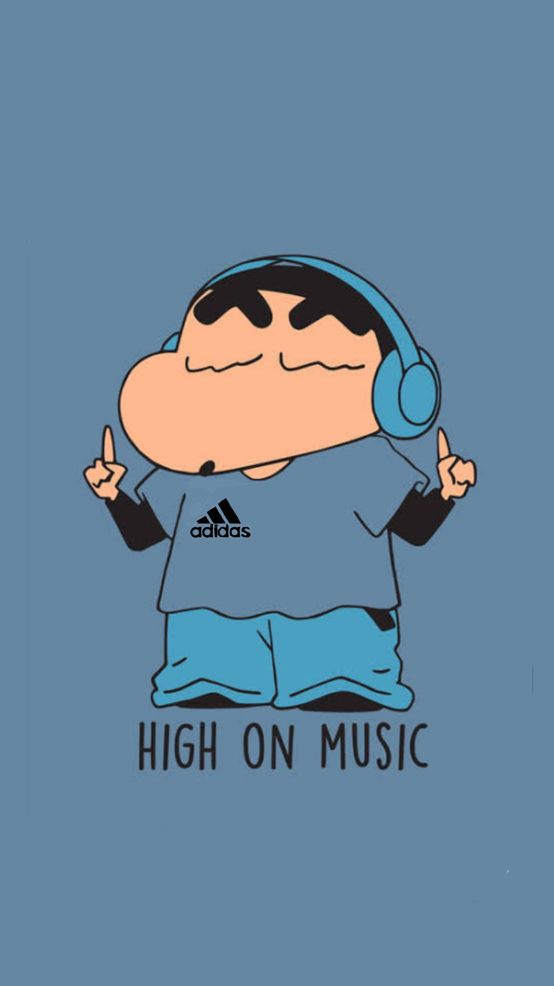 High On Music Shinchan Aesthetic