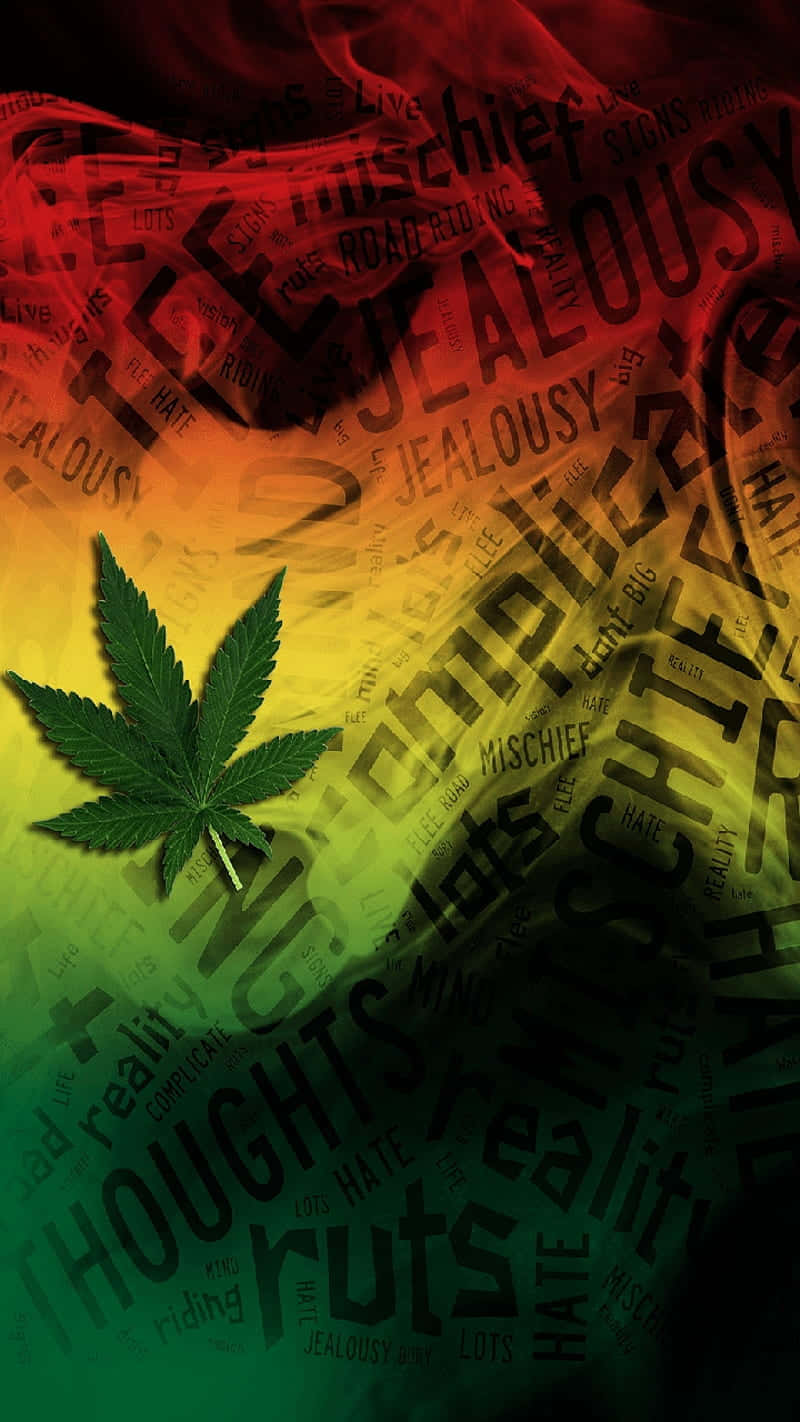 High-quality Cannabis Background
