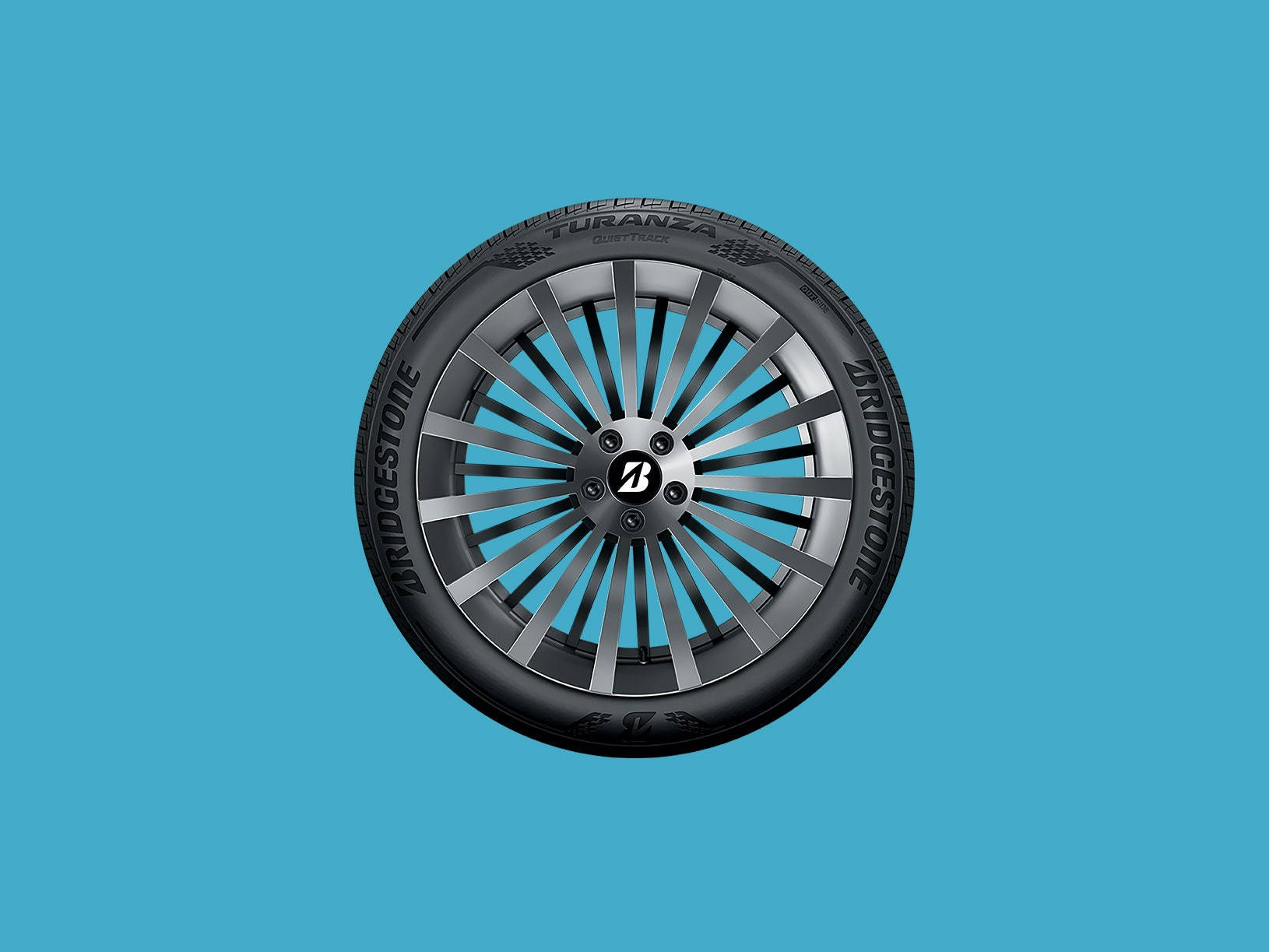 High Quality Image Of Bridgestone Turanza Quiettrack Tire Background