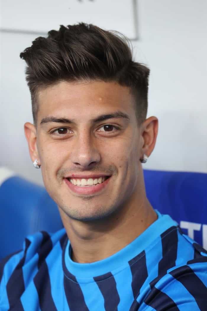 High-quality Snapshot Of Emiliano Rigoni Displaying His Skills At Zenit Background
