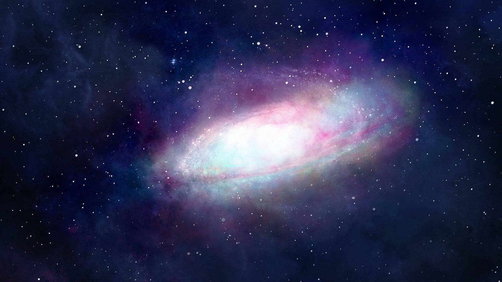 High Res Starry Galaxy Background