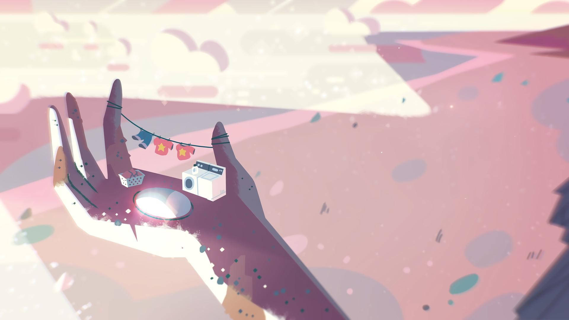 High Res Steven Universe Hand Background