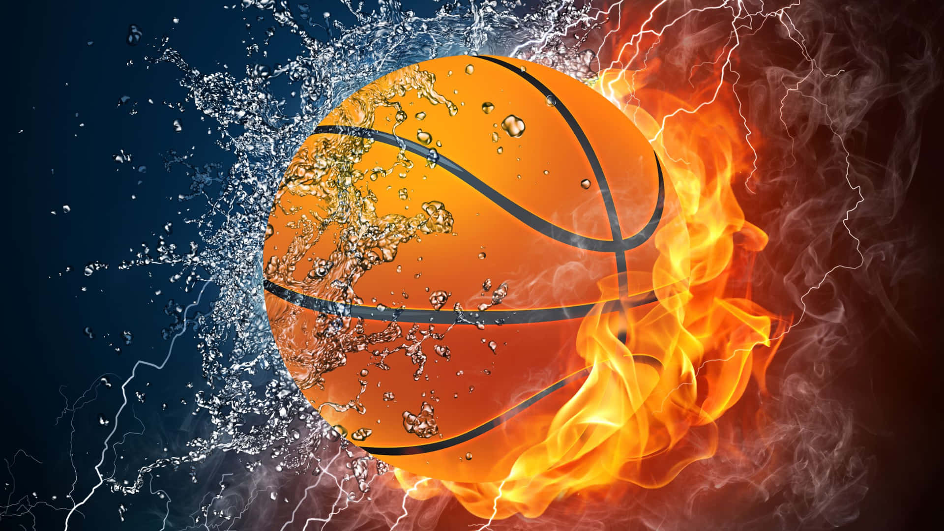 High-resolution 2560x1440 Basketball Wallpaper Background