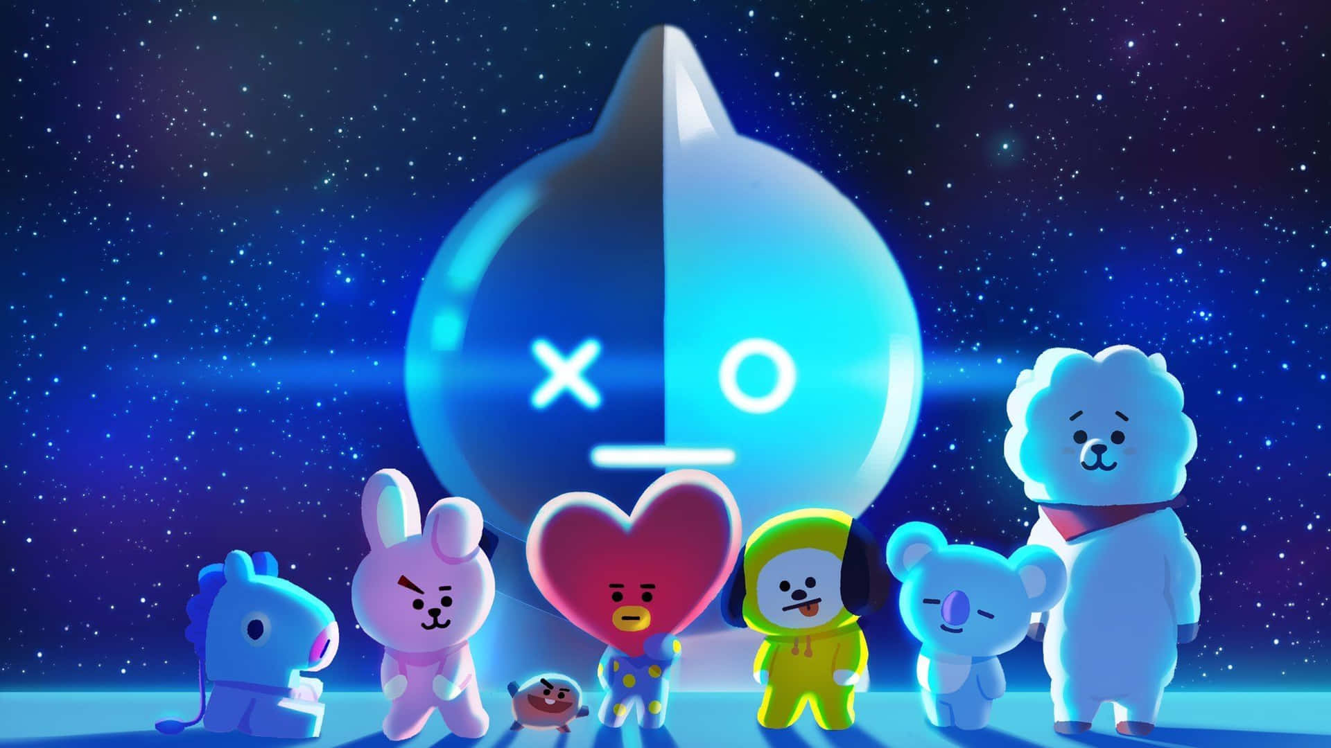 High Resolution Bt21 4k Wallpaper. Background