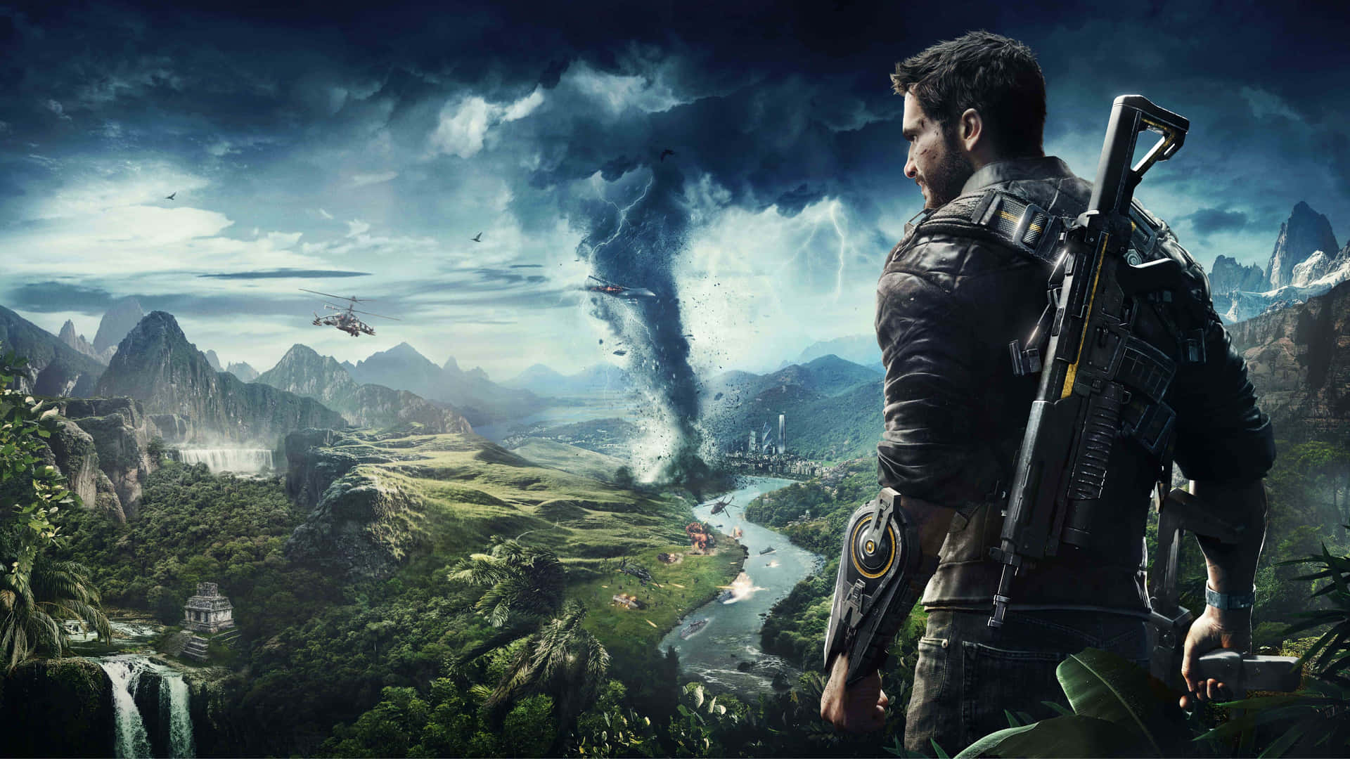 High Resolution Gaming Just Cause 4 Mountain View