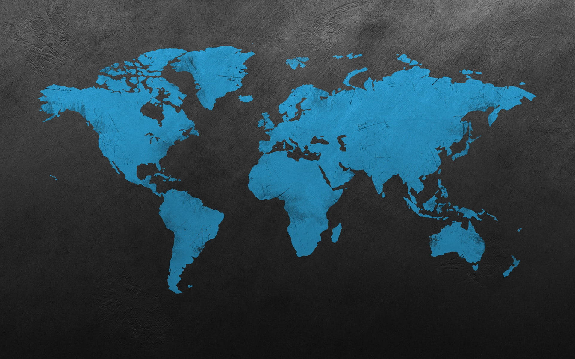 High Resolution Light Blue World Map Background