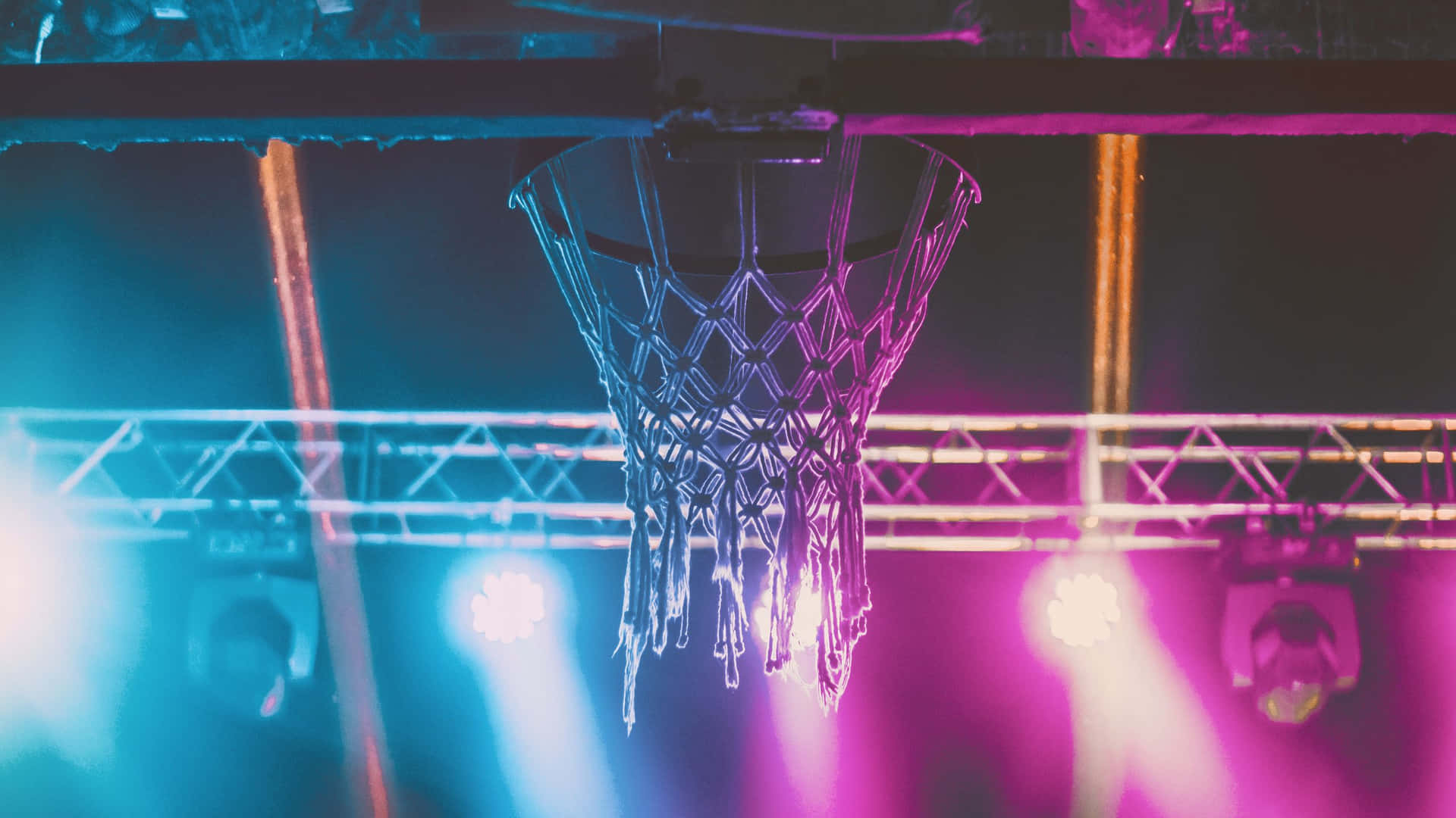 High-resolution Wallpaper Of A Basketball Game Background