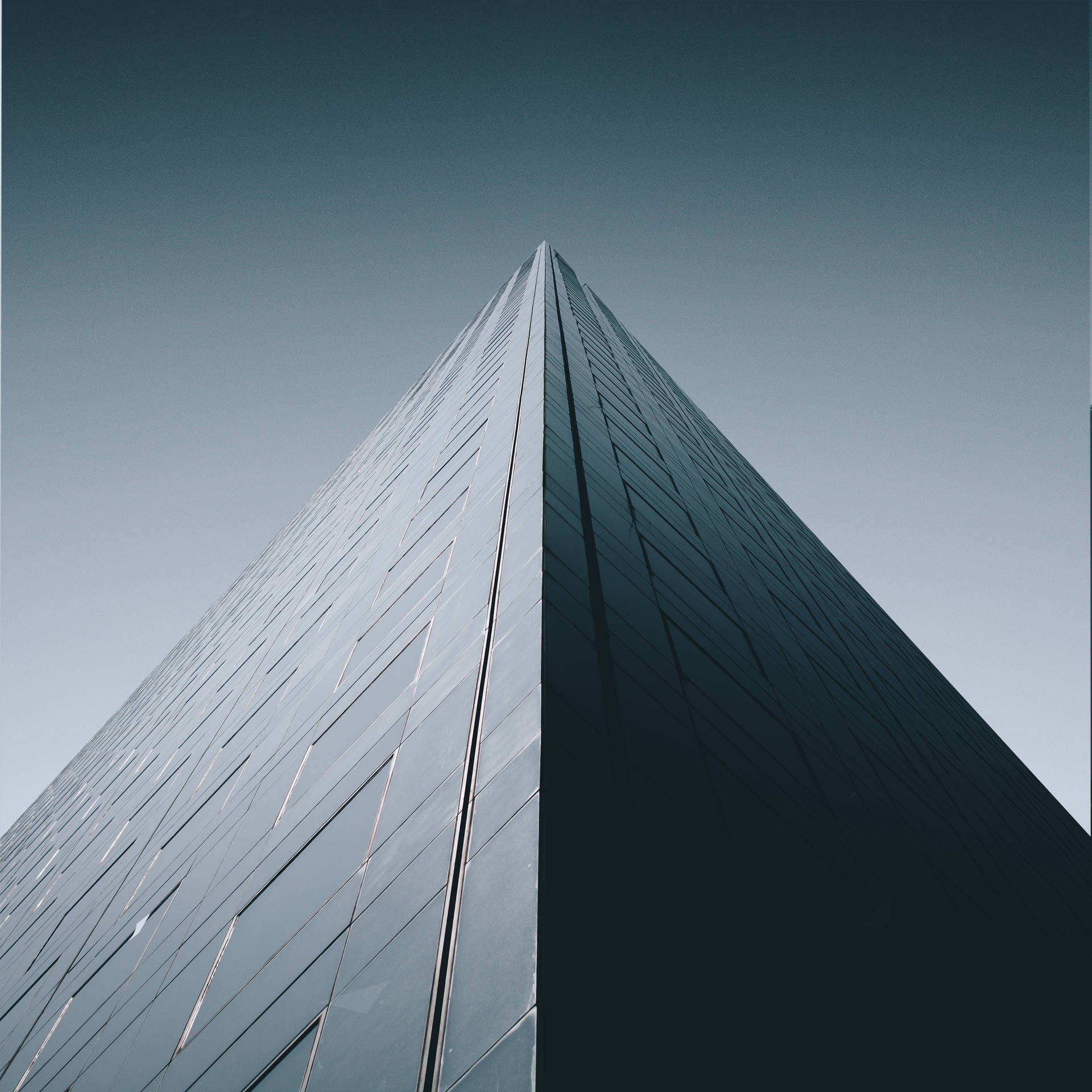 High Rise Building With Sharp Edge