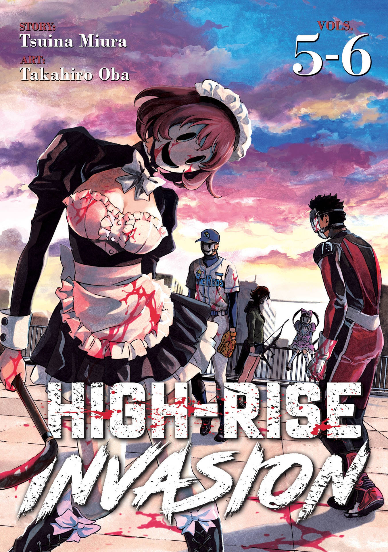 High-rise Invasion Mask Anime Background