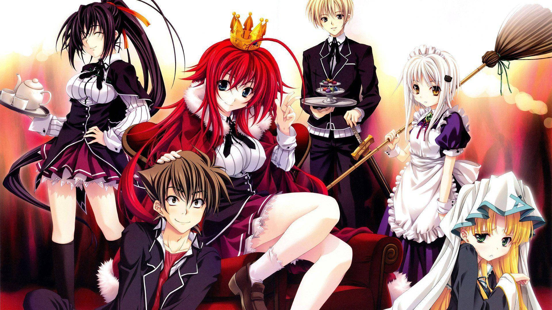 High School Dxd Artwork