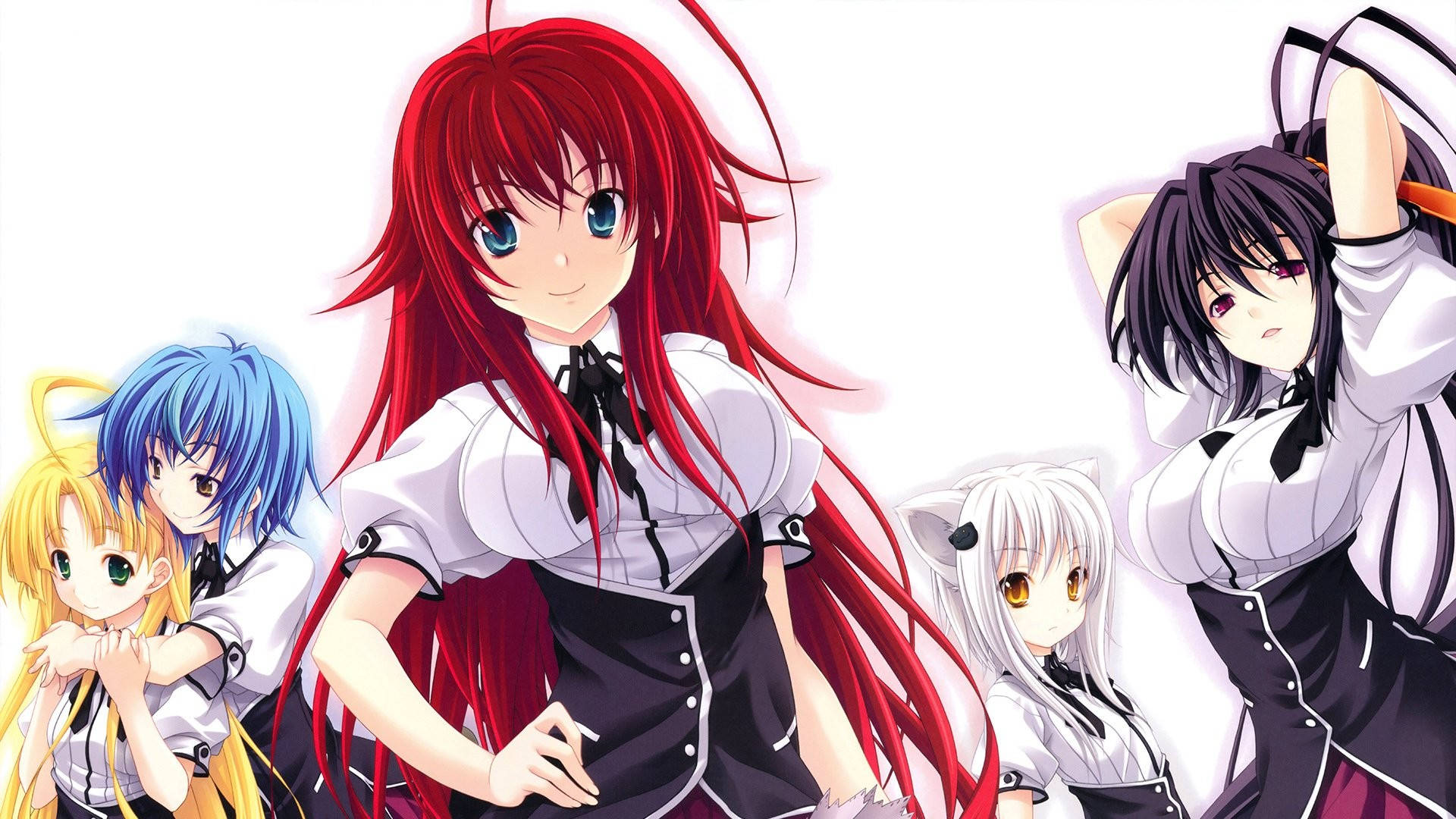 High School Dxd Girls Background