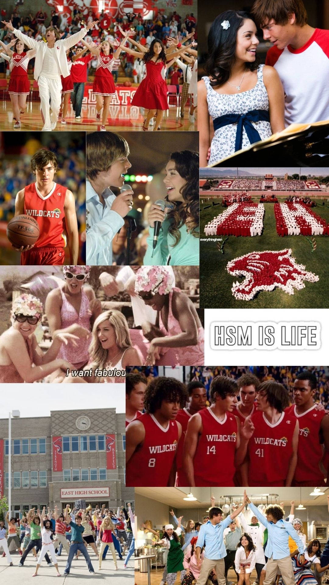 High School Musical Moments Background