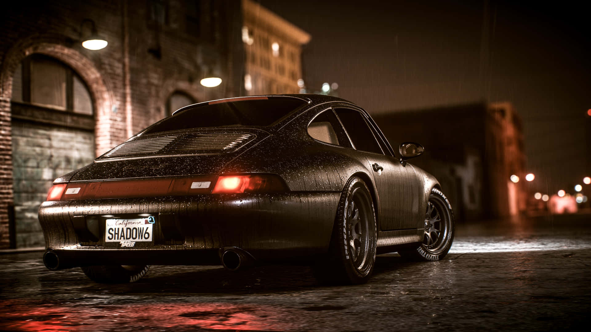 High-speed Pursuit In Need For Speed Game Background