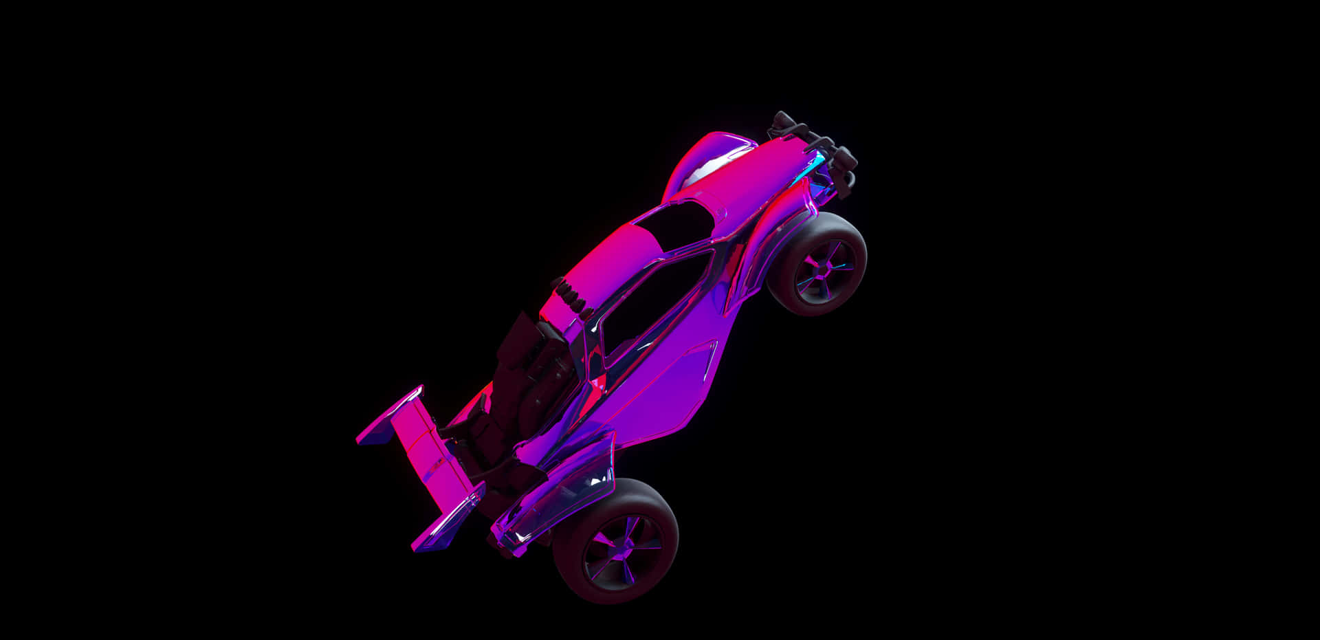 High-speed Rocket League Action Background