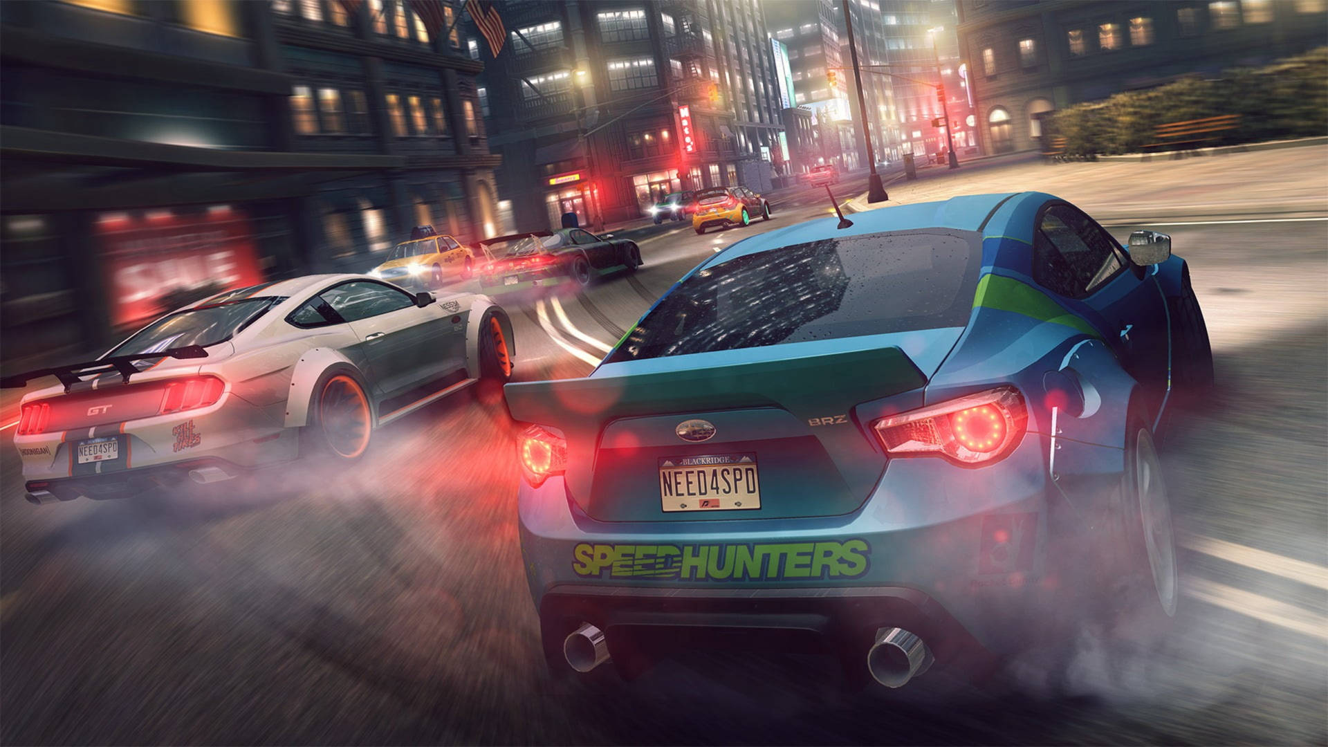 High-speed Thrills - Exhilarating Need For Speed Game Racing Car