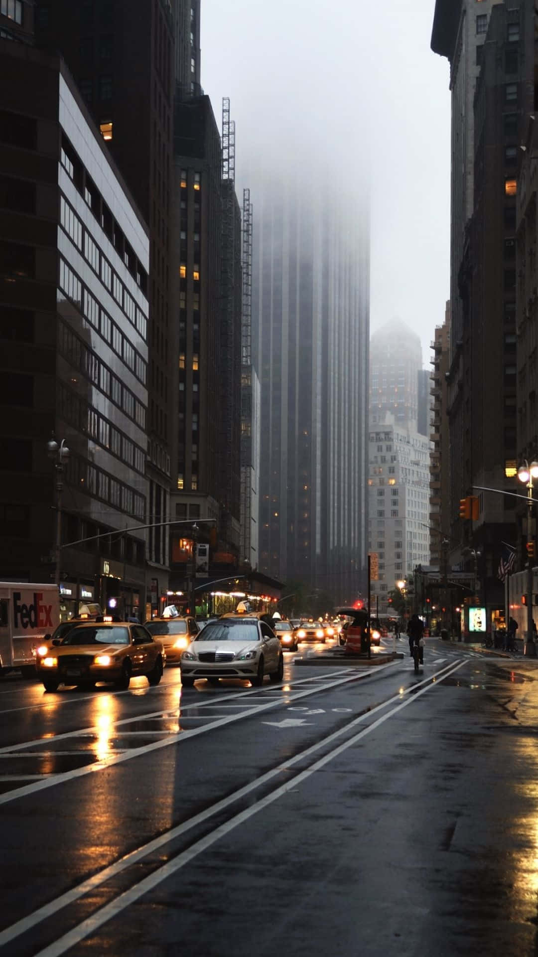 High-tech Cityscape Background