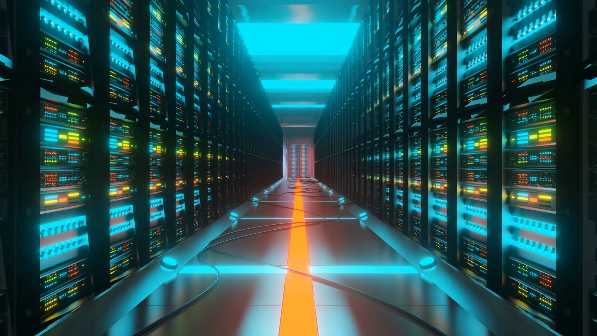 High-tech Data Storage Facility Background