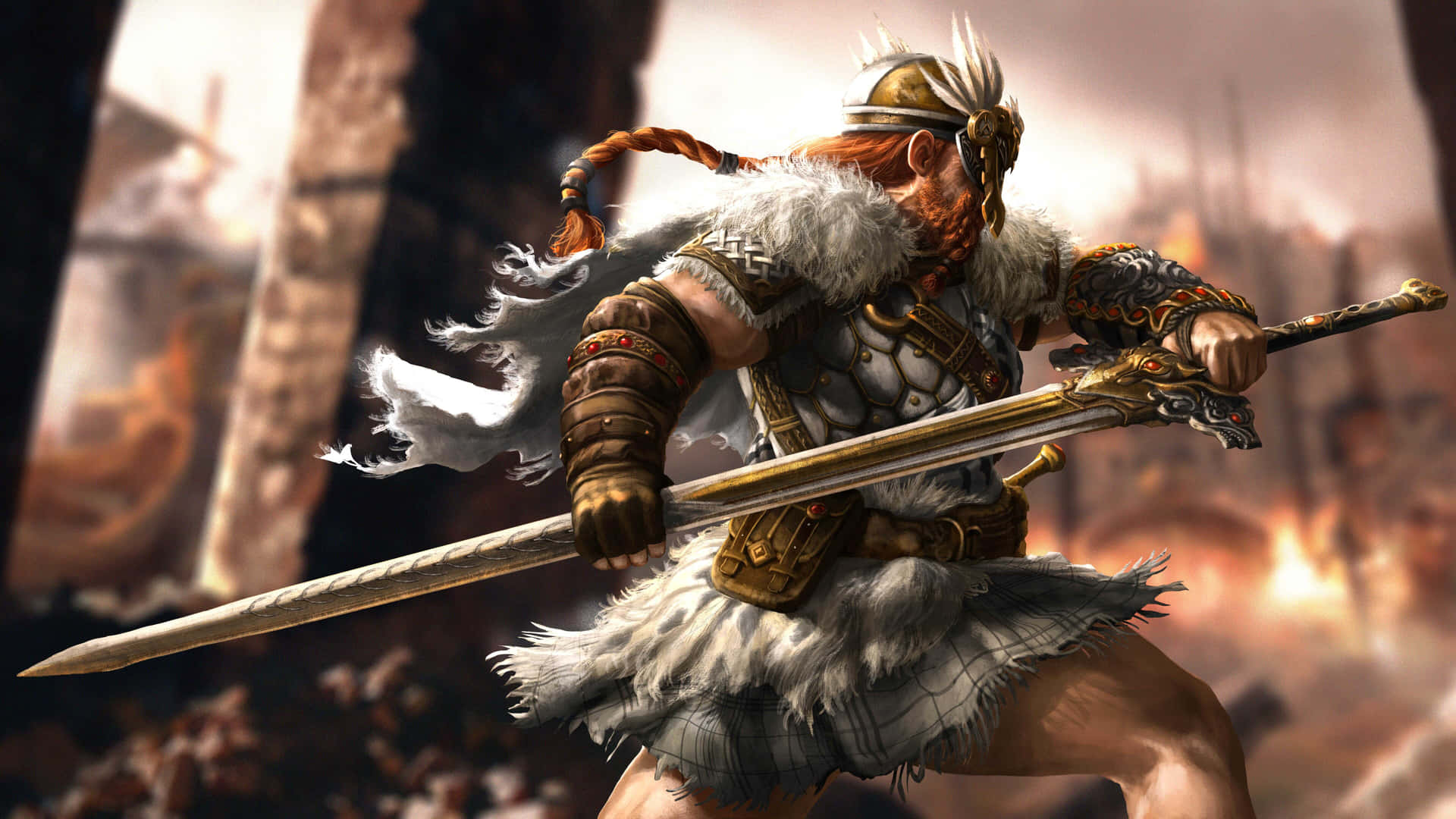 Highlander For Honor Phone Display Background