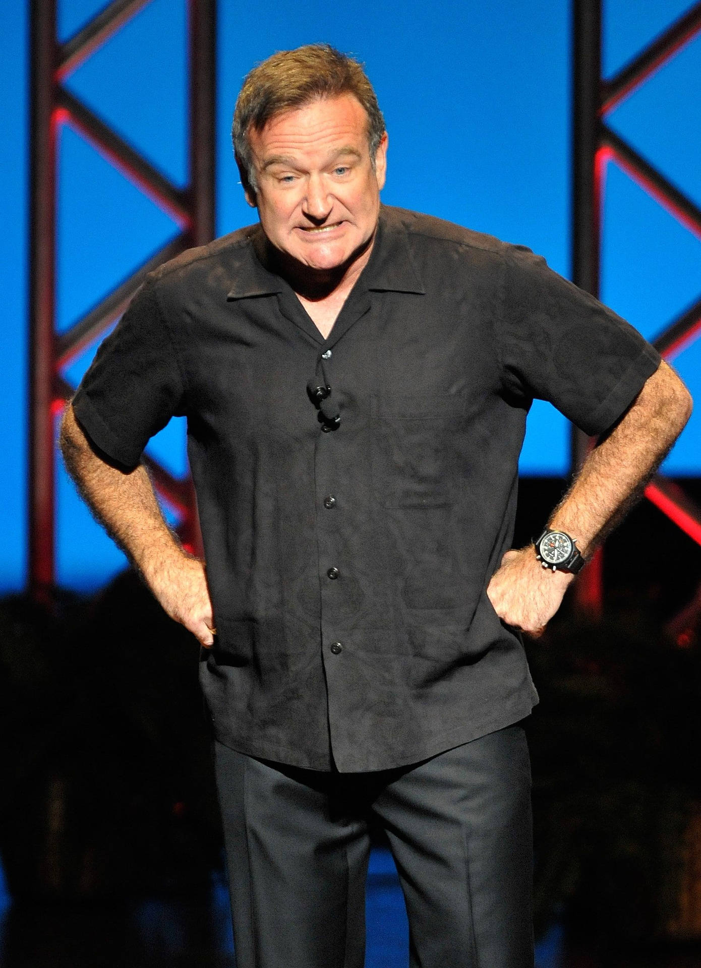 Highly-paid Comedian Robin Williams Background