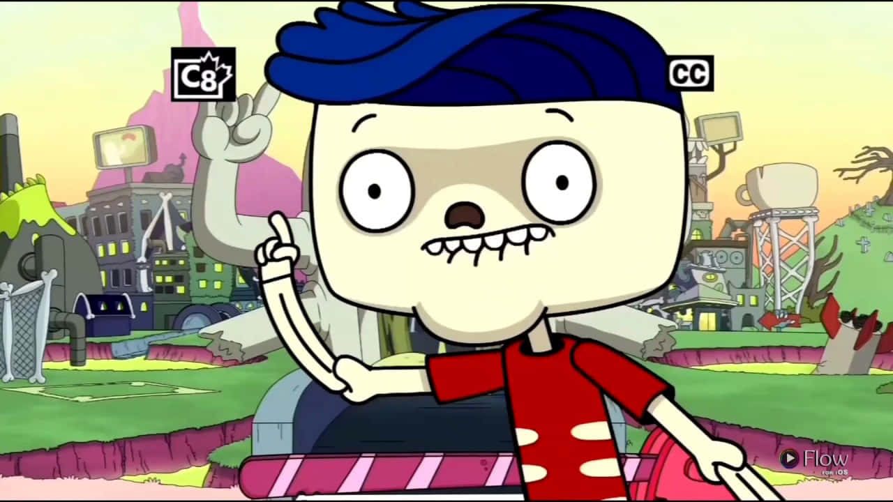 Hilarious Ben Statue Freaktown Background