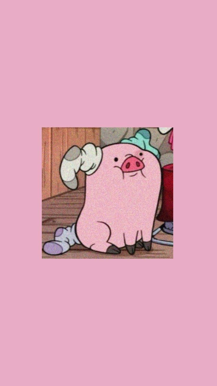 Hilarious Waddles The Pig Background