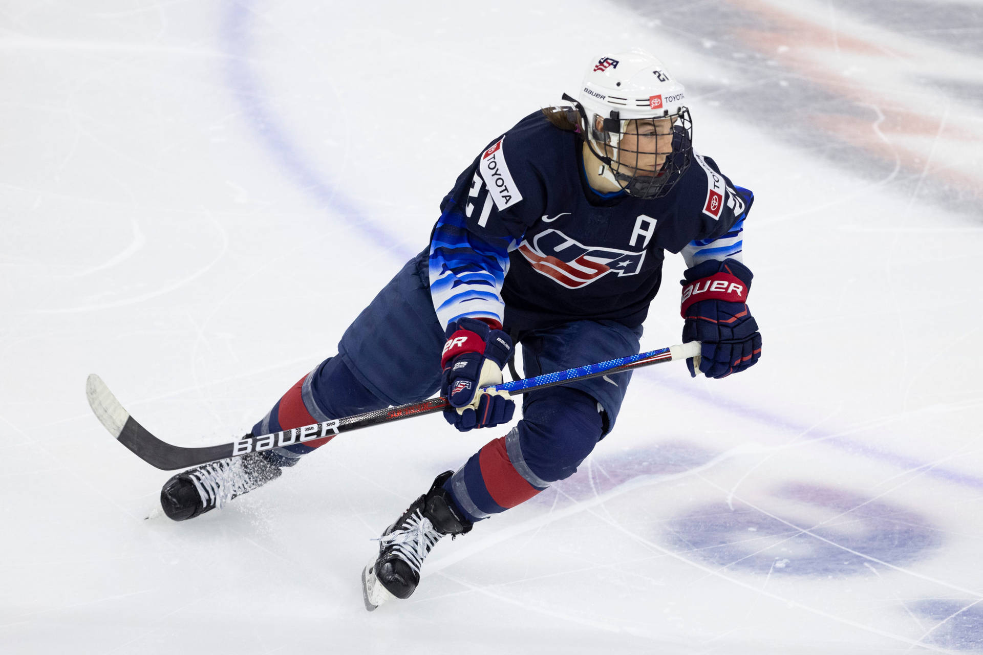 Hilary Knight Alternate Captain Team Usa Background