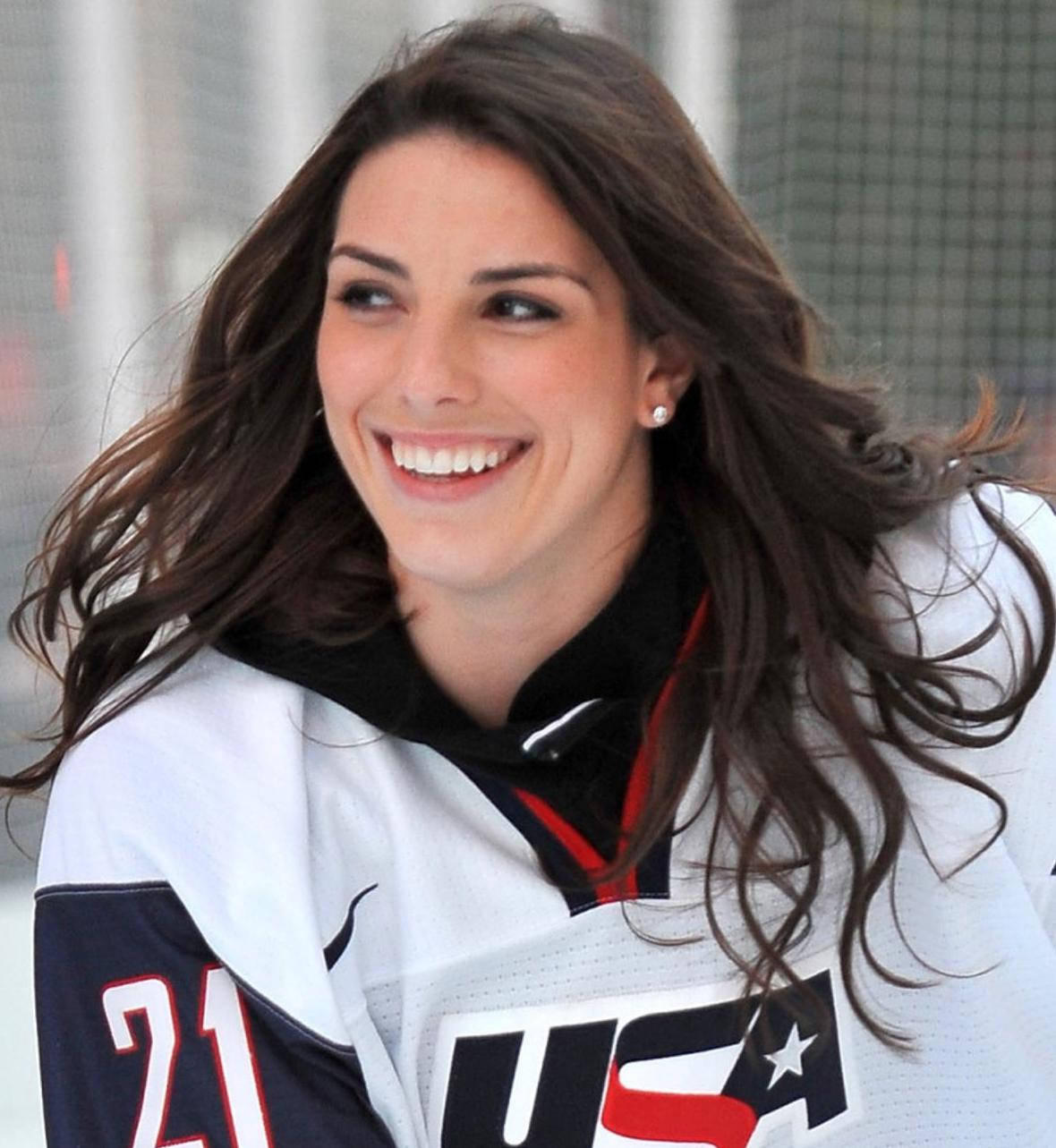 Hilary Knight Ice Hockey Player Background