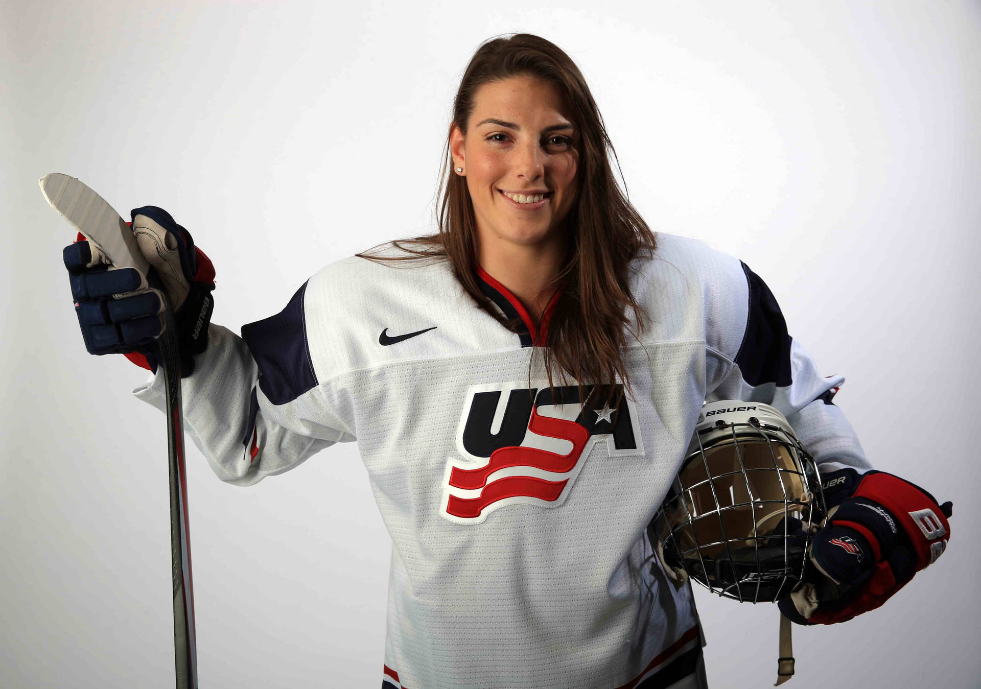 Hilary Knight, Star Forward Of The Pwhpa, In Action Background