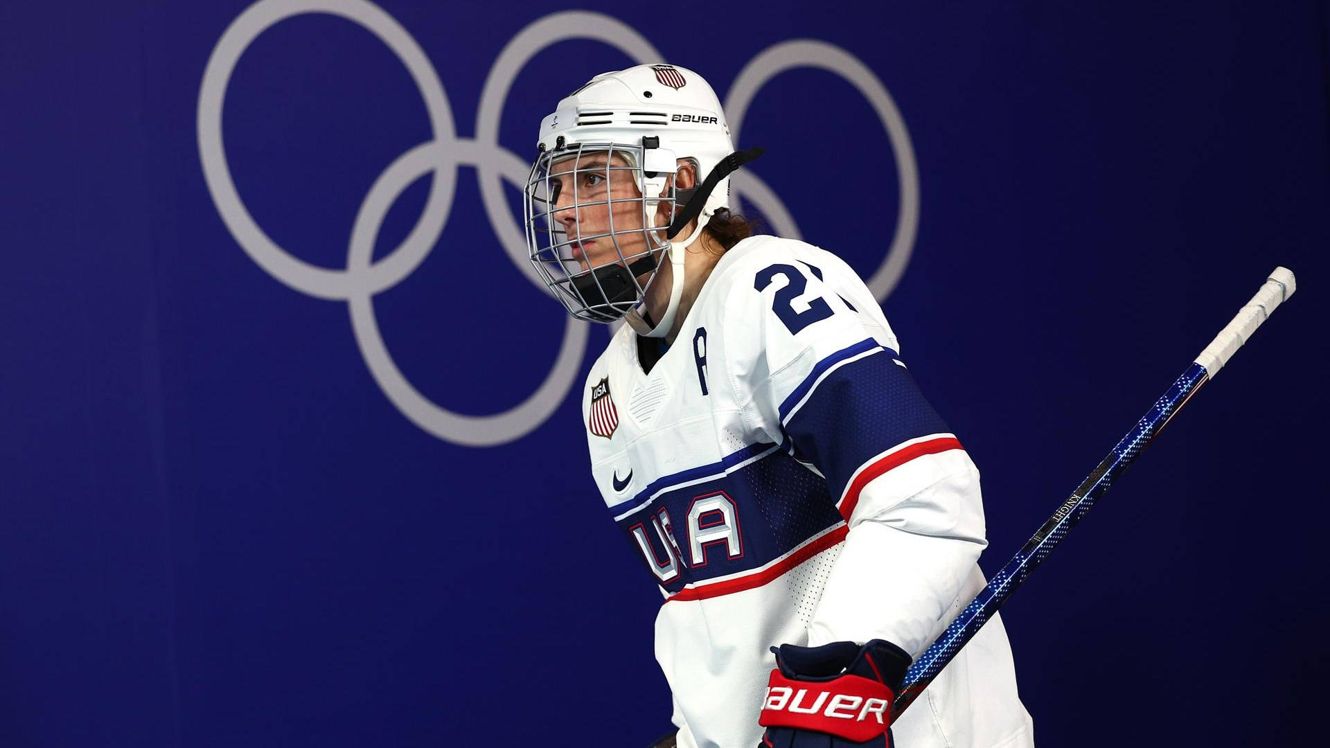 Hilary Knight Top Olympian Athlete Background