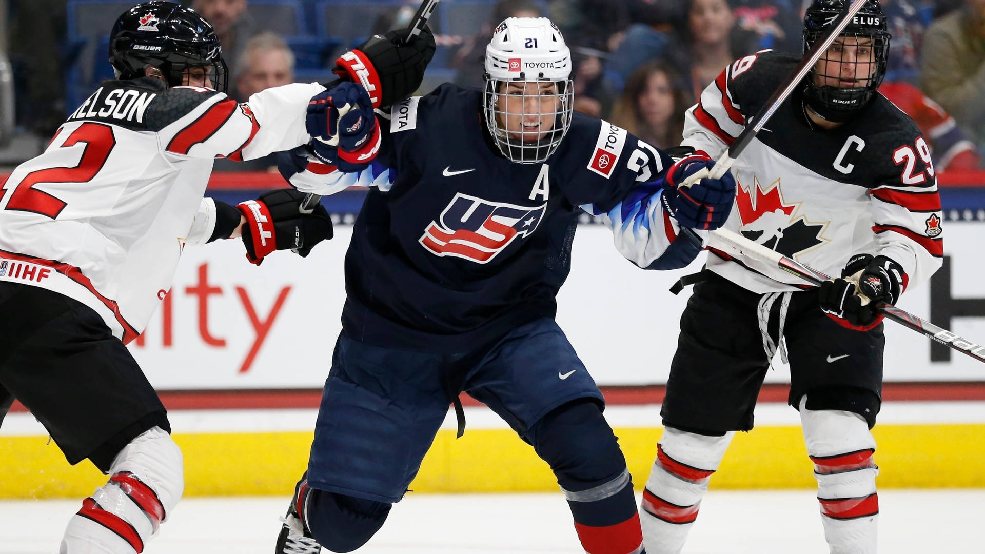 Hilary Knight World Junior Championship Background